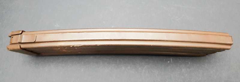 RARE: 1980s Border War - R4 / Galil Assault Rifle 50 rnd Steel Magazine (Complete).
