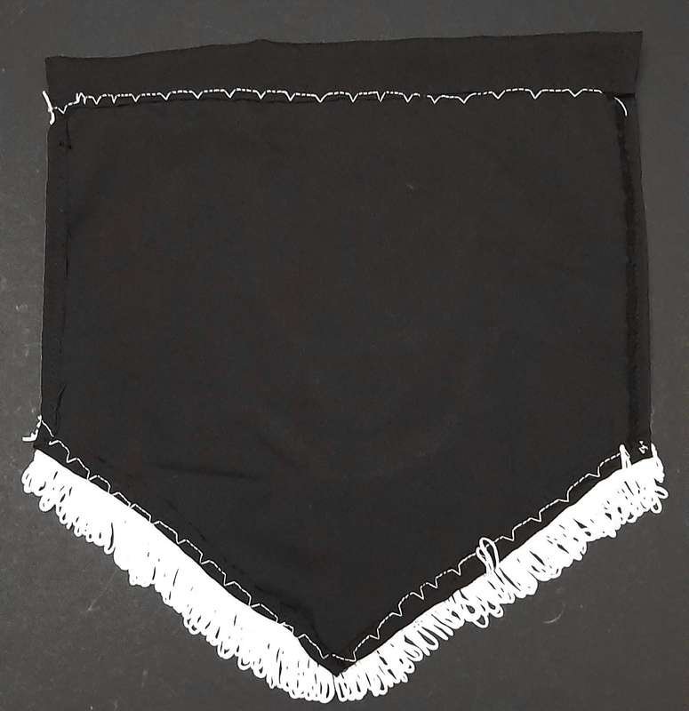 RARE: 1989 Border War - 32 Battalion 'Recce Wing' Unit Pennant w/ Trim ( 30cmx28cm).