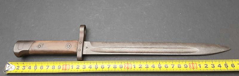 WW1 : Austro-Hungarian M1895 Steyr-Mannlicher Bayonet (OE WG) NO SCABBARD..