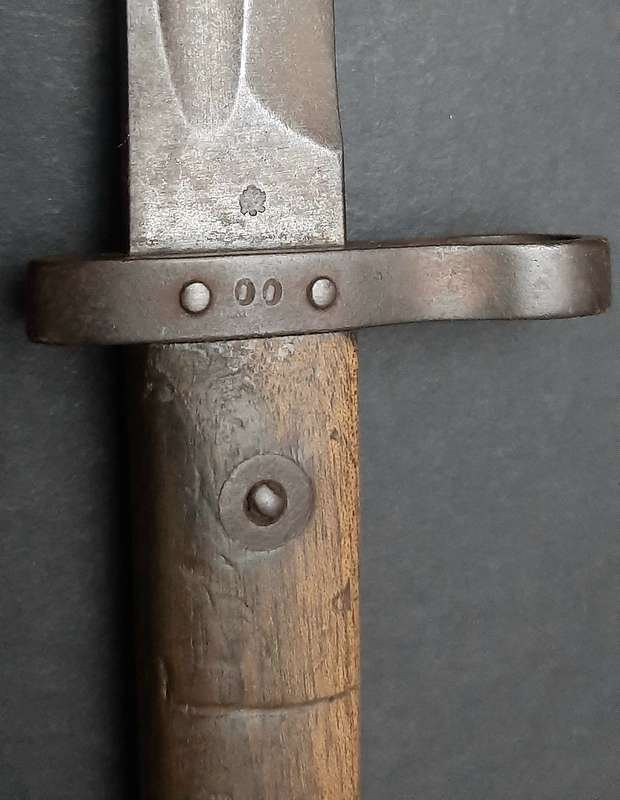 WW1 : Austro-Hungarian M1895 Steyr-Mannlicher Bayonet (OE WG) NO SCABBARD..
