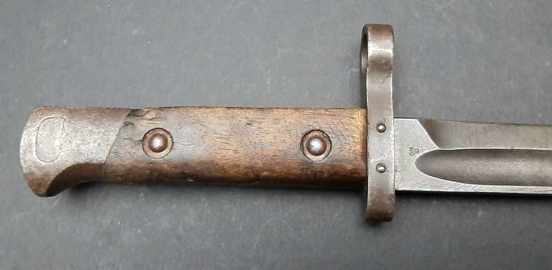 RARE: WW1 Austro-Hungarian 'Czech Legion' M1895 Steyr Bayonet w/ Steel Scabbard (36cm).