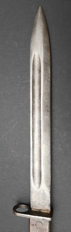 RARE: WW1  German Export M1903 Turkish Mauser 'Ersatz' Bayonet w/ Scabbard ( FN FAL Conversion).
