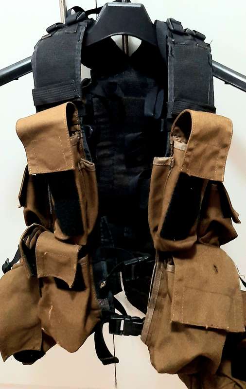 Border War: 1980s SADF Nutria Patt.83 Battlejacket ( Adjustable).