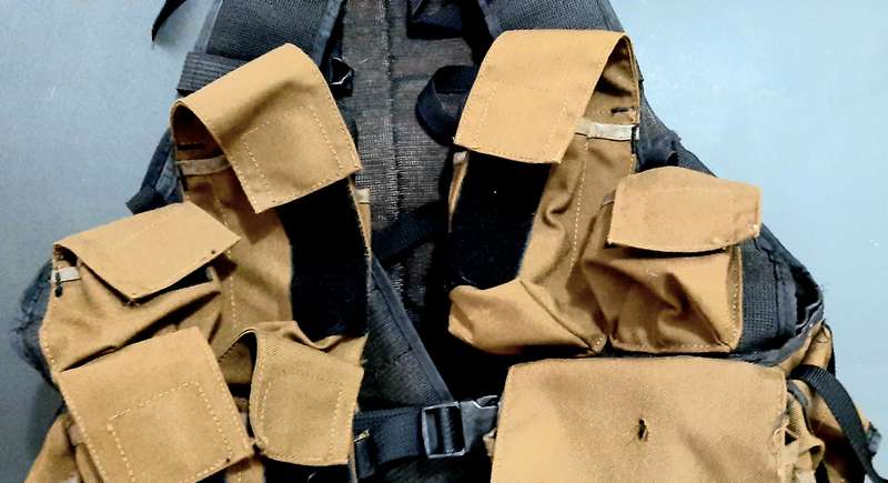 Border War: 1980s SADF Nutria Patt.83 Battlejacket ( Adjustable).