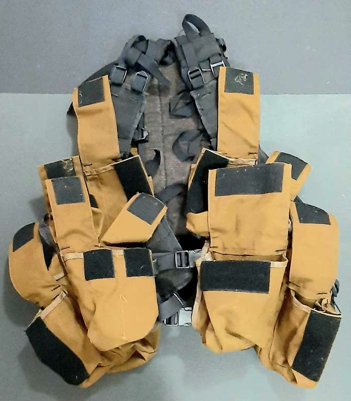Border War: 1980s SADF Nutria Patt.83 Battlejacket ( Adjustable).