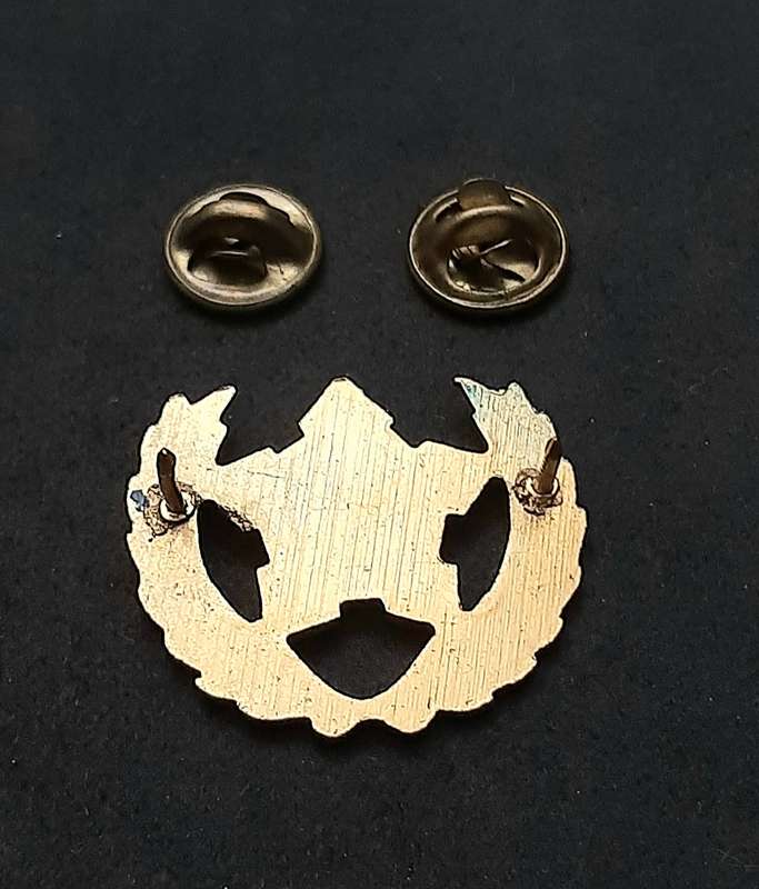 Border War: 1980s SA Navy Metal 5 -Year Volunteer Breast Badge ( Pins Intact).