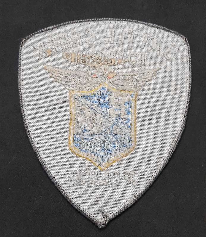 Law Enforcement: United States 'Battle Creek Township Police' Embroidered Shoulder Flash (8cmx10cm).
