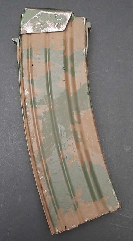 Early 1990s : ABS-ISD / Internal Stability Unit - Custom Camouflage 30 Rd Steel R5 Magazine #2