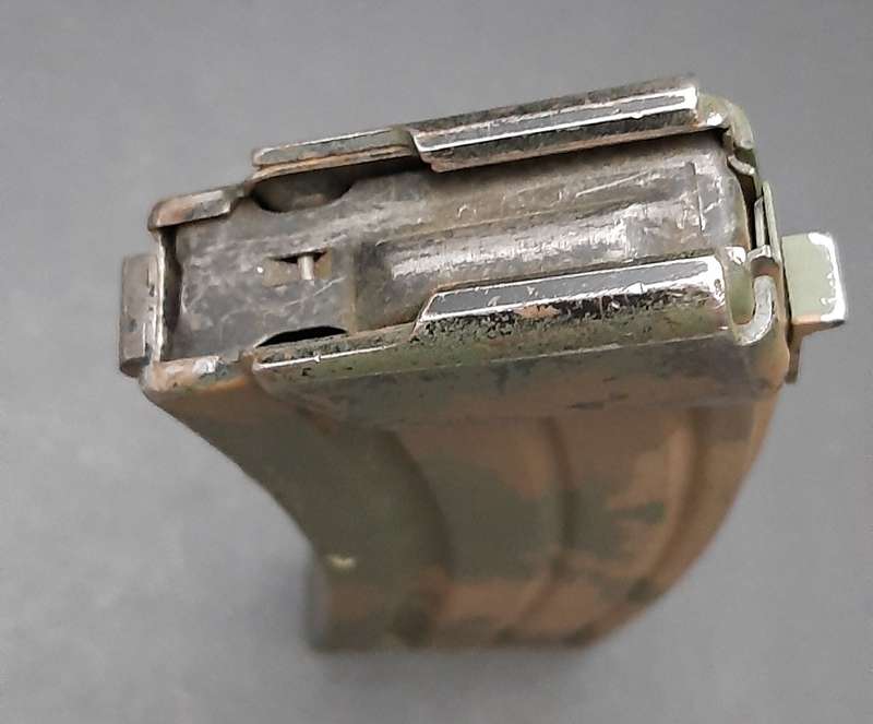 Early 1990s : ABS-ISD / Internal Stability Unit - Custom Camouflage 30 Rd Steel R5 Magazine #2
