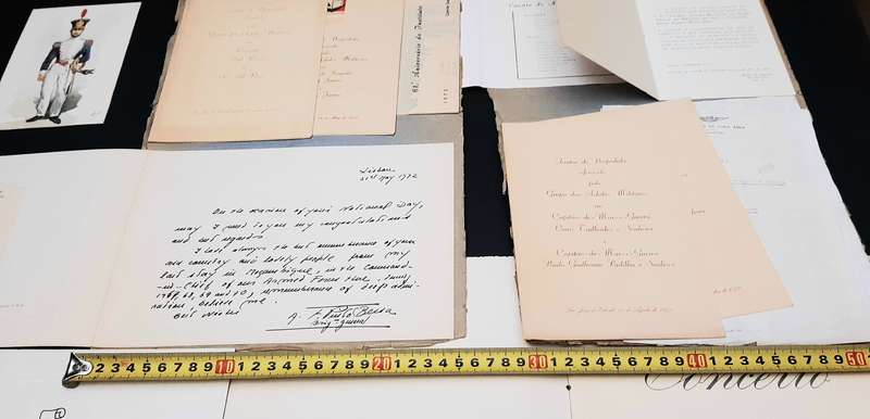 RARE: 1970s SADF Major-General Deon J. Mortimer Letter &  Documentation Lot #4  ( 5 Pcs D/Sided).