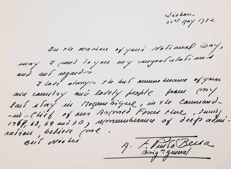 RARE: 1970s SADF Major-General Deon J. Mortimer Letter &  Documentation Lot #4  ( 5 Pcs D/Sided).