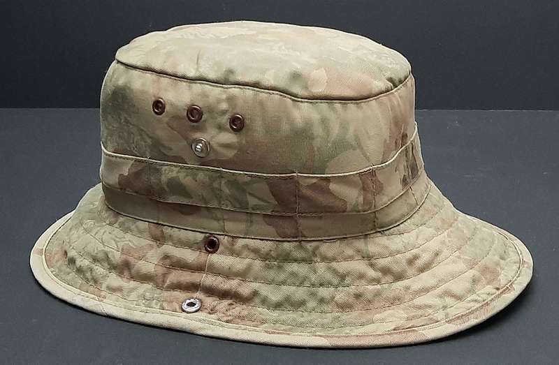 Border War 1980s : 2nd Pattern Camouflage Bush Hat w/ Foliage Band (Large / 59).