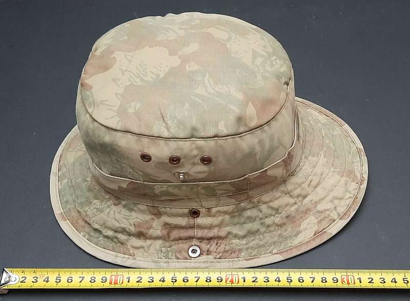 Border War 1980s : 2nd Pattern Camouflage Bush Hat w/ Foliage Band (Large / 59).
