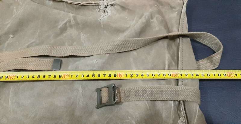 RARE: 1969 SADF Officer's Green Bedding Roll w/ Zipper & Wool Lining (SPJ & Union Marked)