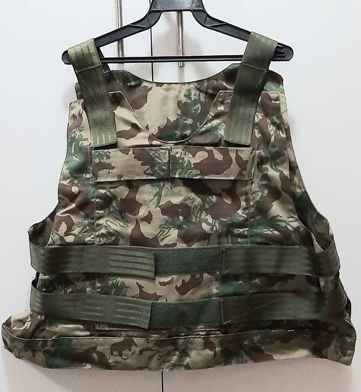 1990s Second Pattern Camouflage Bulletproof Vest Cover XL