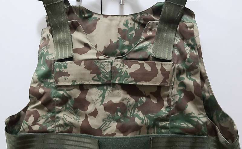 1990s Second Pattern Camouflage Bulletproof Vest Cover XL