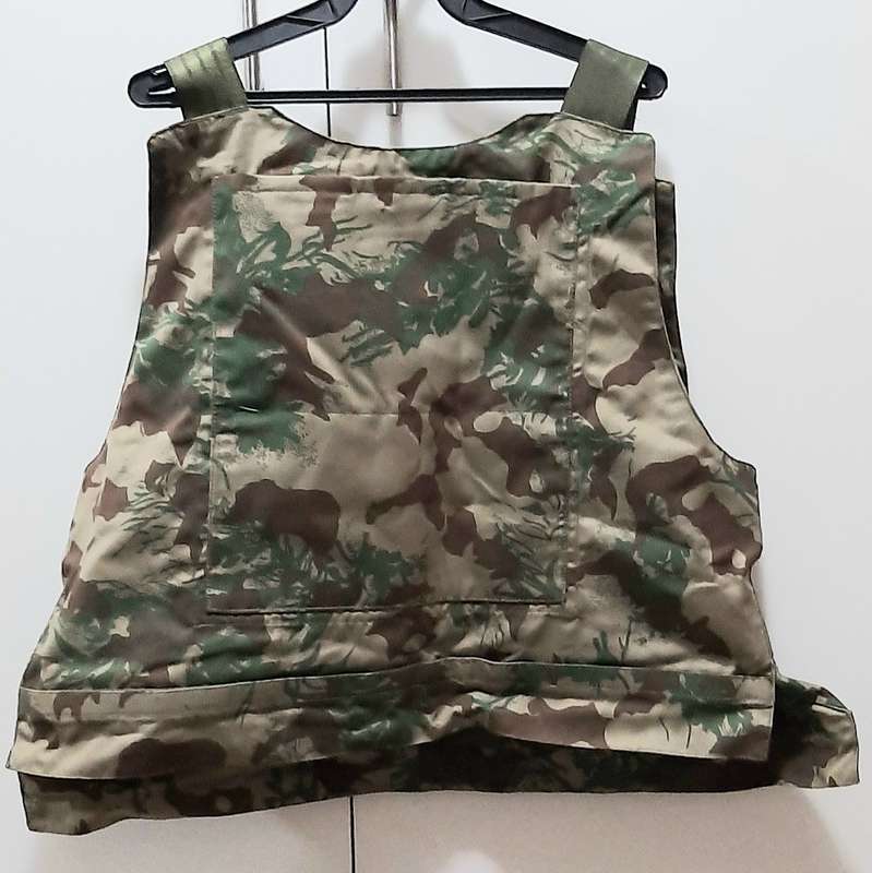 1990s Second Pattern Camouflage Bulletproof Vest Cover XL