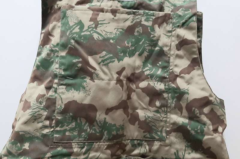 1990s Second Pattern Camouflage Bulletproof Vest Cover XL