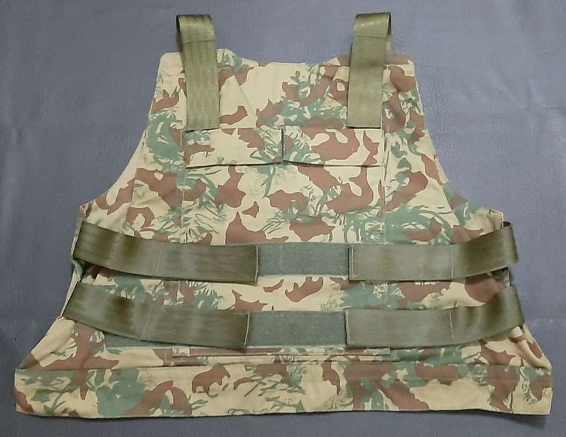 1990s Second Pattern Camouflage Bulletproof Vest Cover XL