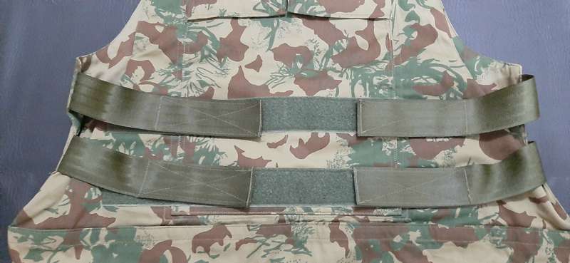 1990s Second Pattern Camouflage Bulletproof Vest Cover XL