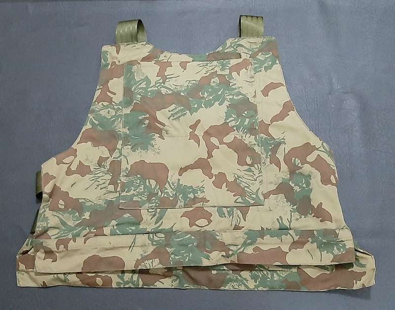 1990s Second Pattern Camouflage Bulletproof Vest Cover XL