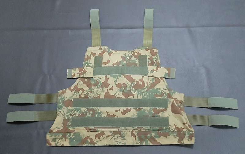 1990s Second Pattern Camouflage Bulletproof Vest Cover XL