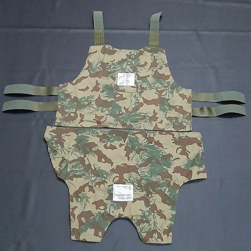 1990s Second Pattern Camouflage Bulletproof Vest Cover XL