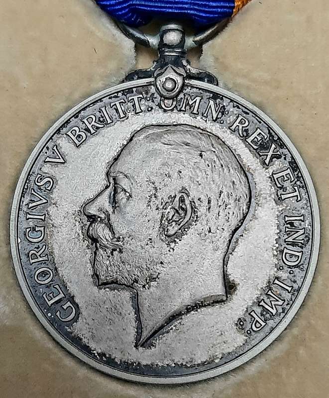 RARE: 1910 Union of South Africa. 925 Silver Commemorative Medal w/ Silk Ribbon & Presentation Case.