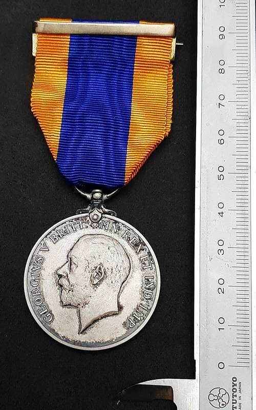RARE: 1910 Union of South Africa. 925 Silver Commemorative Medal w/ Silk Ribbon & Presentation Case.