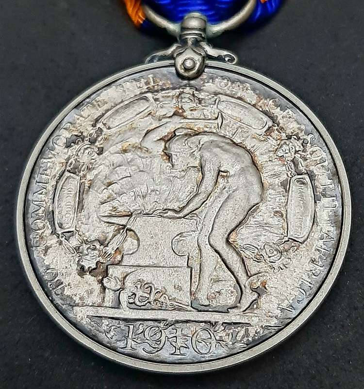 RARE: 1910 Union of South Africa. 925 Silver Commemorative Medal w/ Silk Ribbon & Presentation Case.