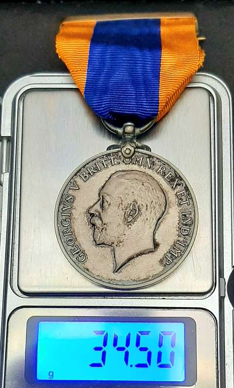 RARE: 1910 Union of South Africa. 925 Silver Commemorative Medal w/ Silk Ribbon & Presentation Case.