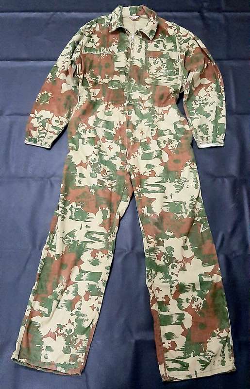 Rhodesian Bush War: 1960s  SA  1st Patt. Camouflage Alouette III Pilot's Flight-suit