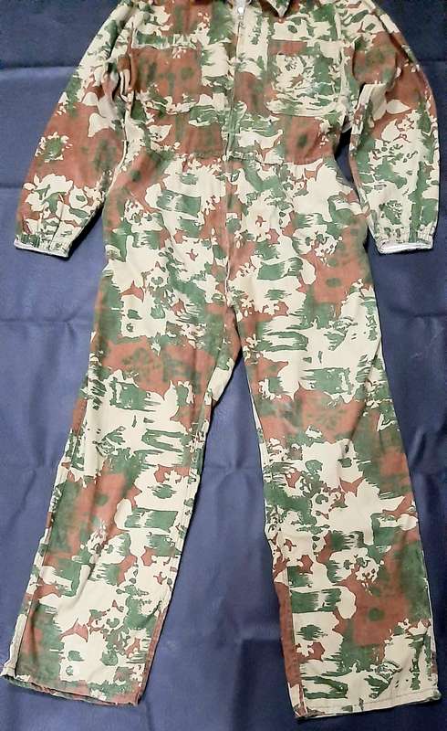 Rhodesian Bush War: 1960s  SA  1st Patt. Camouflage Alouette III Pilot's Flight-suit