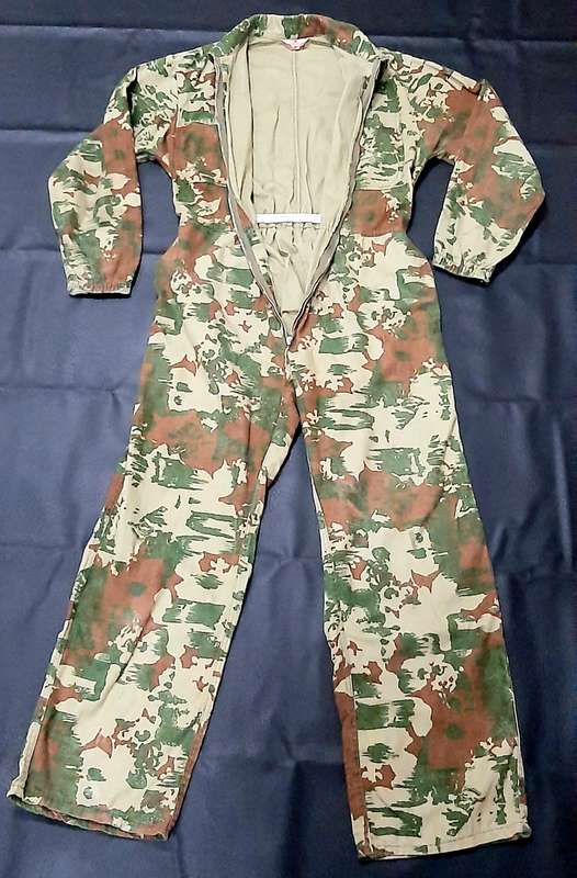 Rhodesian Bush War: 1960s  SA  1st Patt. Camouflage Alouette III Pilot's Flight-suit