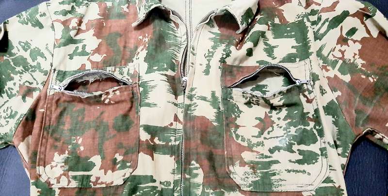 Rhodesian Bush War: 1960s  SA  1st Patt. Camouflage Alouette III Pilot's Flight-suit