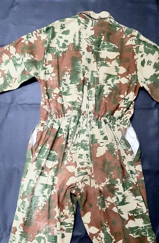 Rhodesian Bush War: 1960s  SA  1st Patt. Camouflage Alouette III Pilot's Flight-suit