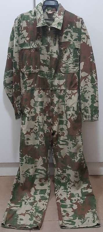 Rhodesian Bush War: 1960s  SA  1st Patt. Camouflage Alouette III Pilot's Flight-suit