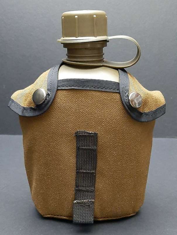 RARE: Mid-1990s SADF Nutria Cordura 1 Litre Canteen Cover w/ Waterbottle.