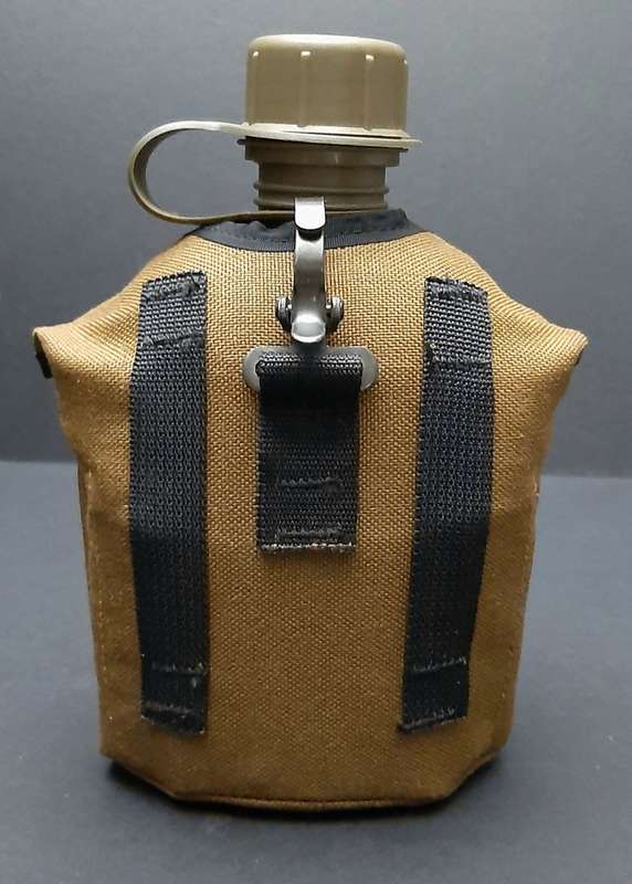 RARE: Mid-1990s SADF Nutria Cordura 1 Litre Canteen Cover w/ Waterbottle.