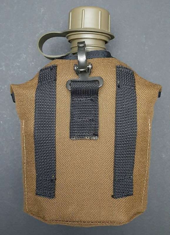 RARE: Mid-1990s SADF Nutria Cordura 1 Litre Canteen Cover w/ Waterbottle.