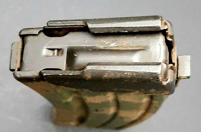 Early 1990s: ABS-ISD 2nd Patt. Camouflage R4/ R5  Steel 30 Rnd Magazine #3.