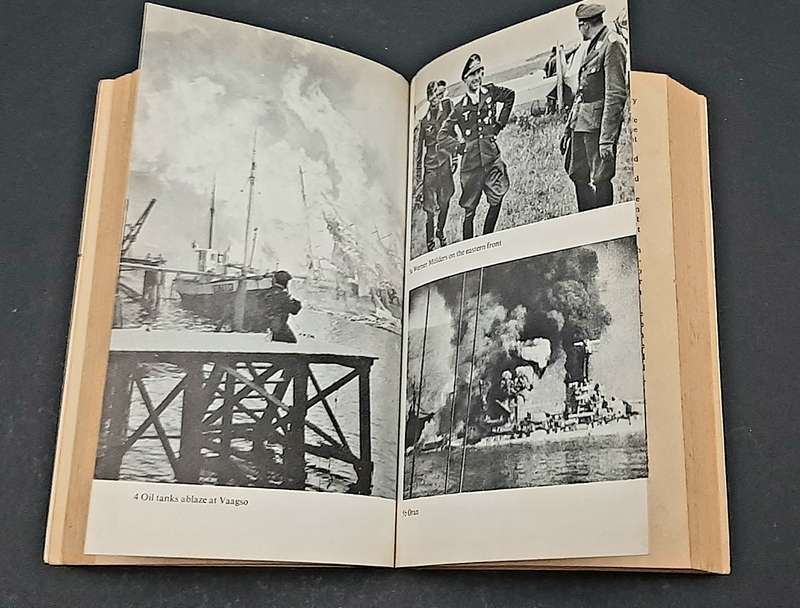 WW2 : ' 1940 The World In Flames' S/Cover Book by Richard Collier (USED).