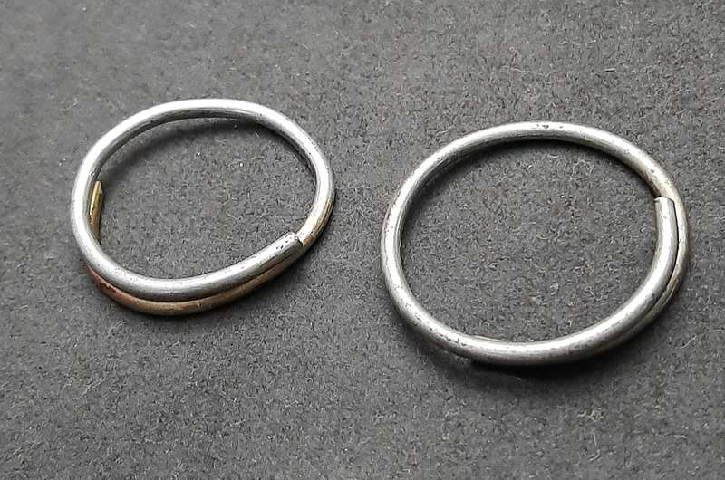 Border War 1980s : SADF Lot Inert M26 Fragmentation & Smoke Grenade Pull-Rings ( 4 x Pcs).