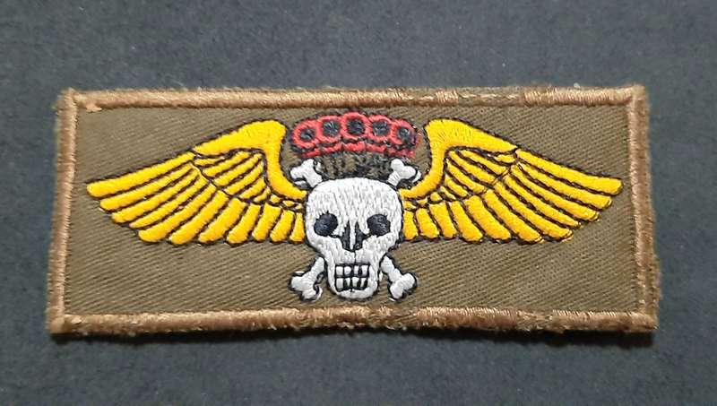 RARE: 1980s SADF- Unofficial 44 Parachute Brig. Test Jumpers Association Qualification Wing.