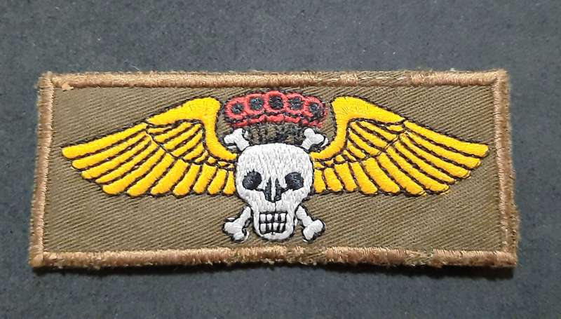 RARE: 1980s SADF- Unofficial 44 Parachute Brig. Test Jumpers Association Qualification Wing.