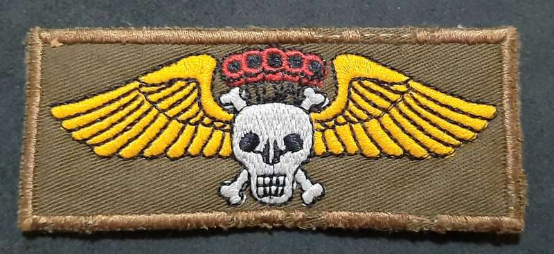 RARE: 1980s SADF- Unofficial 44 Parachute Brig. Test Jumpers Association Qualification Wing.
