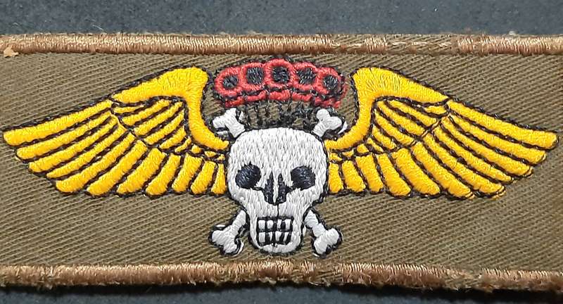 RARE: 1980s SADF- Unofficial 44 Parachute Brig. Test Jumpers Association Qualification Wing.
