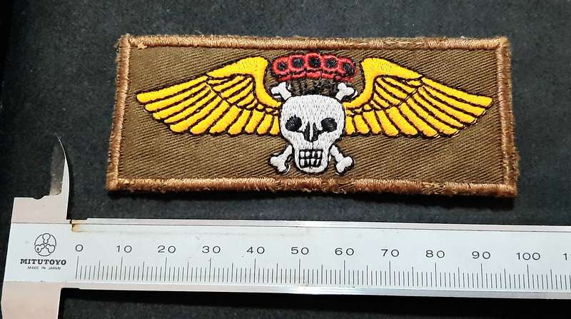 RARE: 1980s SADF- Unofficial 44 Parachute Brig. Test Jumpers Association Qualification Wing.