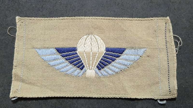 RARE: 1990s Australian S.A.S Embroidered Summer Dress Parachute Wing.