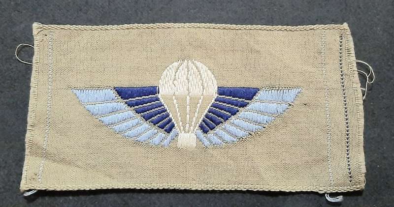 RARE: 1990s Australian S.A.S Embroidered Summer Dress Parachute Wing.